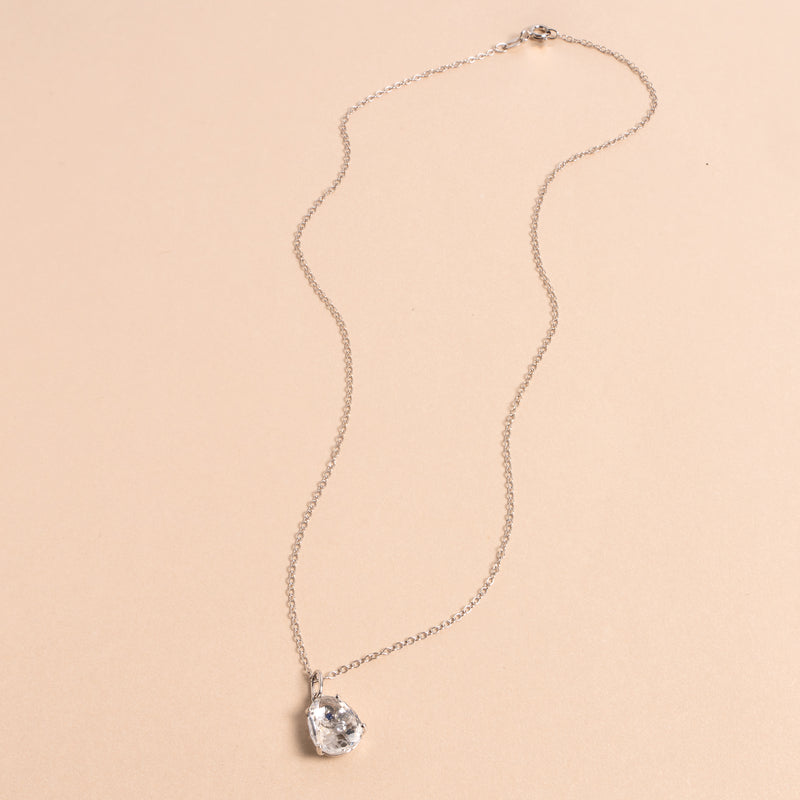 Multi Gemstone Silver Necklace