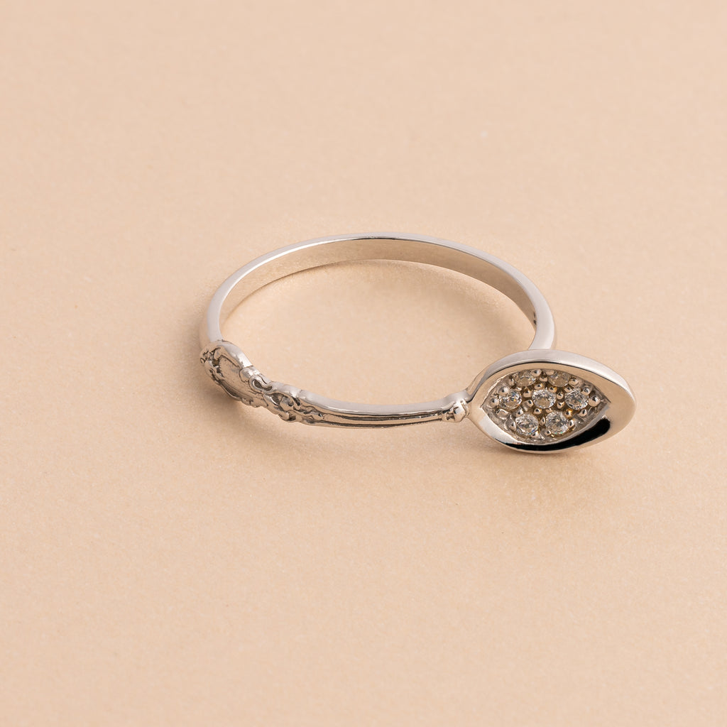 Silver Spoon Ring